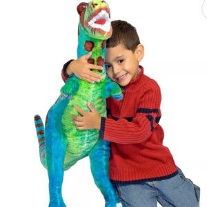 Melissa & Doug T-Rex Dinosaur - Lifelike Stuffed Animal (over 2 feet tall)